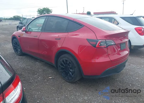 2021 Tesla Model Y Long Range Dual Motor All-Wheel Drive из США, поврежденный, VIN 5YJYGDEE3MF092447